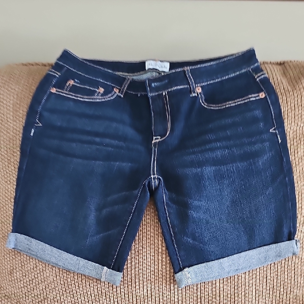 Aeropostale Dark Blue Jean Shorts